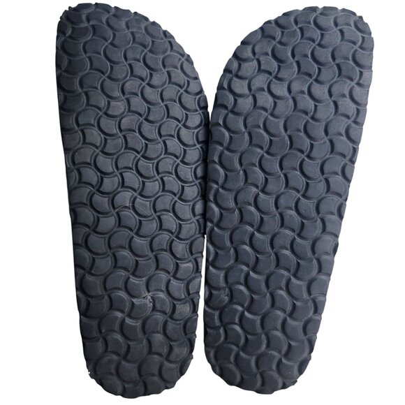 Cushionaire Black Clogs Mules M 10 W 12 EU 43 Arch Support & Adjustable Strap - Picture 4 of 5